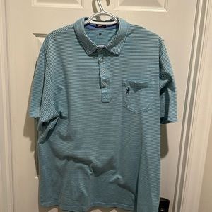 Mens XL Johnnie-o west coast prep polo shirt